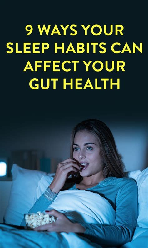 9 Ways Your Sleep Habits Can Affect Your Gut Health Health Gut Health Sleeping Habits