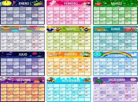 Calendarios Por Meses Para Imprimir Imagesee