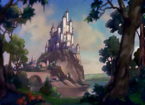 Snow White Castle Movie From Disney Animation Background Disney