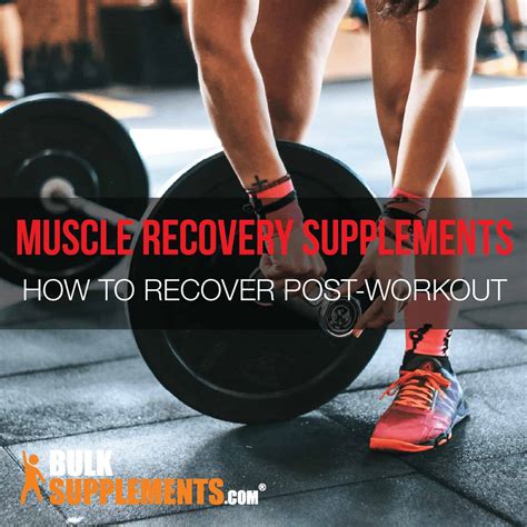 How To Recover Post Workout And 10 Muscle Recovery Supplements
