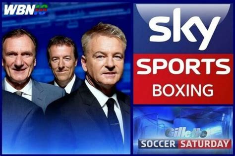 Sky Fall After Soccer Saturday Pundit Cull Is Sky Sports Boxing Next