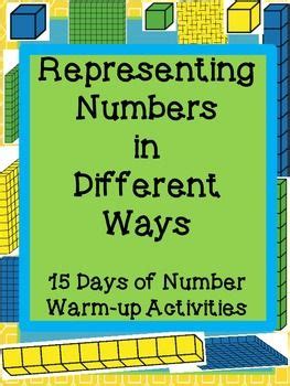 Base 10 Set; Representing Numbers Different Ways. | Guided math, Second ...