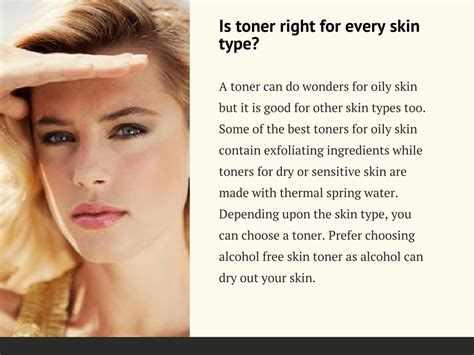 Ppt Benefits Of Skin Toners For Oily Skin Powerpoint Presentation