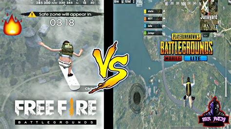 FREE FIRE VS PUBG MOBILE LITE | FULL CAMPARISION | BY MR ...