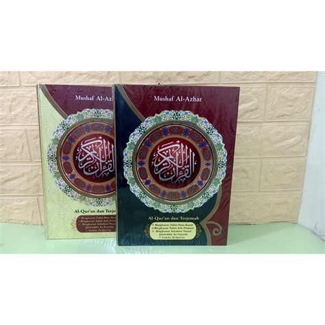 Jual Al Quran Dan Terjemah A4al Quran Mushaf Al Azhar Shopee Indonesia