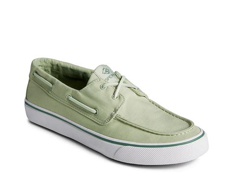 Sperry Top Sider Bahama Ii Seacycled Boat Shoe In Green For Men Lyst