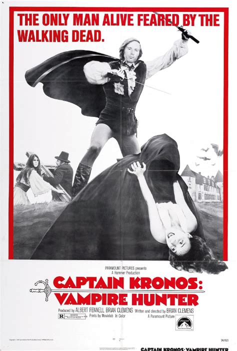 1974 Captain Kronos Vampire Hunter Brian Clemens The Horror Studio