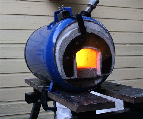 How To Make A Propane Forge Propane Forge Diy Forge Blacksmithing