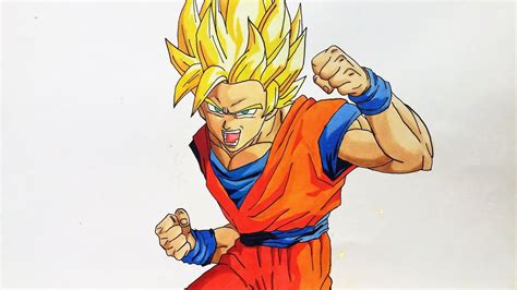 Draw the ultimate arts card super dragon fist next. Drawing Goku Super Saiyan 2 / SSJ 2 - Dragon Ball Z - YouTube