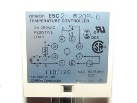Omron E5c2 R20p D Temperature Controller 0 100c Xlnt Ebay