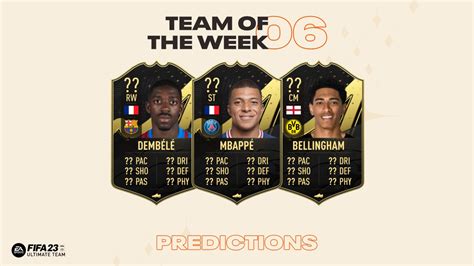 Fifa 23 Totw 6 Predictions Launch Date And Time Starfield