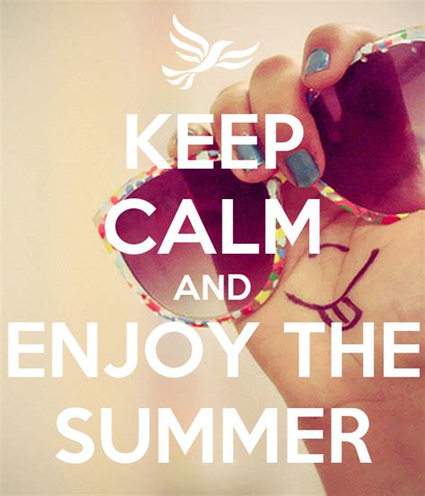 Keep Calm And Enjoy The Summer Poster Mafalda Keep Calm O Matic
