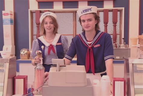 Scoops Ahoy From Stranger Things 3 Pops Up In B