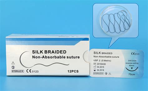Silk Braided Non Absorbable Suture At Best Price In Chuzhou Anhui