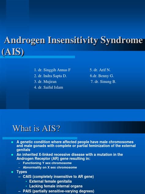 Dieses syndrom wurde erstmals bei kindern beschrieben, wurde aber auch bei erwachsenen patienten beobachtet. Androgen Insensitivity Syndrome (AIS) | Reproductive ...