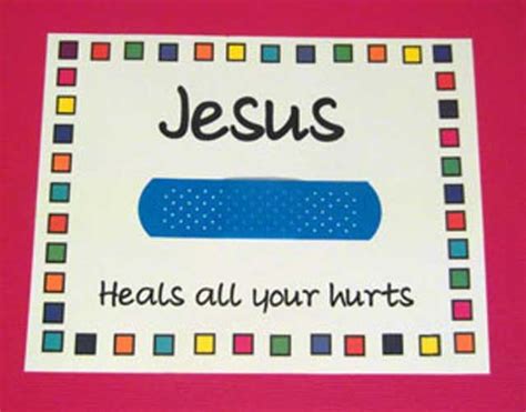 Bandaid Palancaagape Jesus Heals All Of Your Hurts Is Another