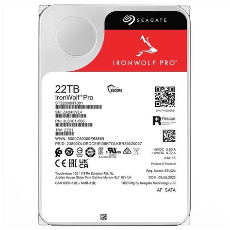 Hd Seagate Iron Wolf Pro Tb Sata Rpm