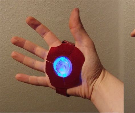 10min 5 Iron Man Repulsor With Leds Instructables