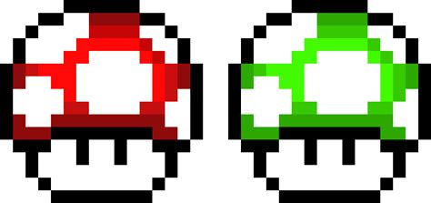Mario Mushroom Pixel Png Transparent Png Kindpng Images
