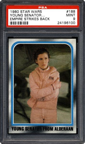 1980 Topps Empire Strikes Back Young Senator Psa Cardfacts®