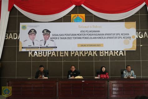 Sosialisasi Permen PAN RB Nomor 6 Tahun 2022 Begini Pesan Bupati