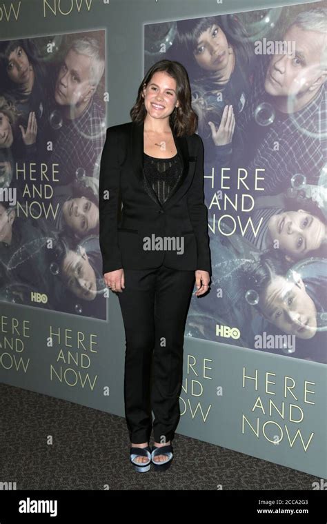 LOS ANGELES FEB 5 Sosie Bacon At The Here And Now Premiere Screening