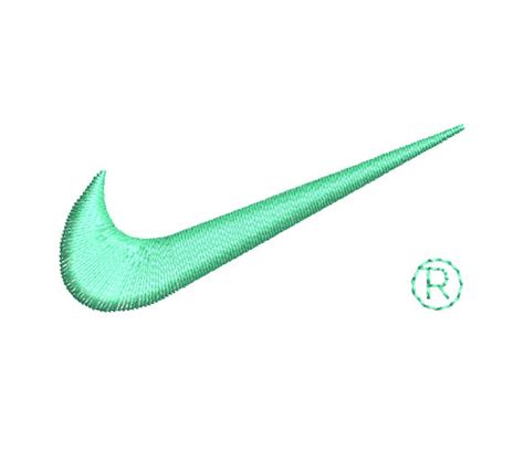 Nike Logo Embroidery Design Nike Logo Embroidery 2x1 Inch Etsy
