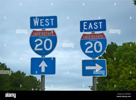 Us Interstate Highway 20 Hi Res Stock Photography And Images Alamy