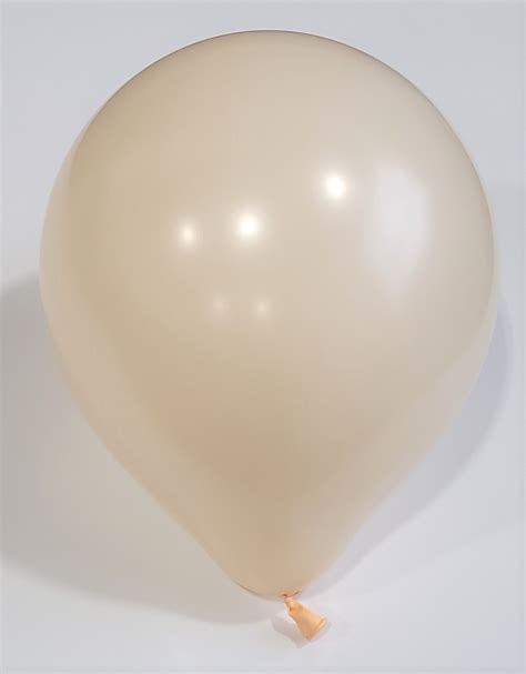12 Kalisan Latex Balloons Pastel Matte Macaroon Salmon 50 Per Bag