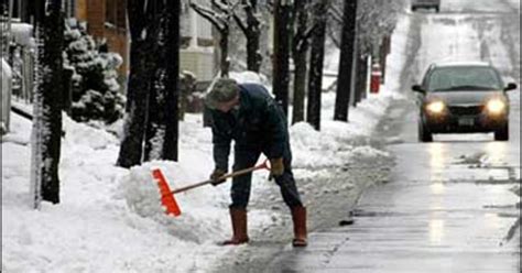 Snow Storm Hits New England Cbs News