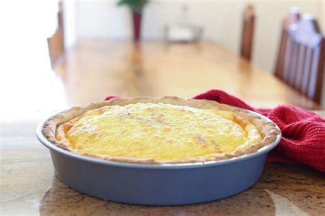 Cheesy Bacon Quiche Recipe By Barefeet In The Kitchen Make Ahead And