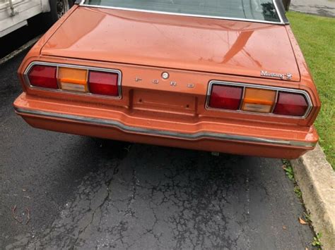 1974 Ford Mustang Ii Ghia With Sunroof Manual Transmission 23l 4 Cyl