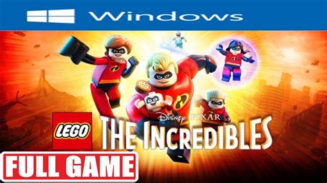 Lego The Incredibles Full Game Pc Youtube