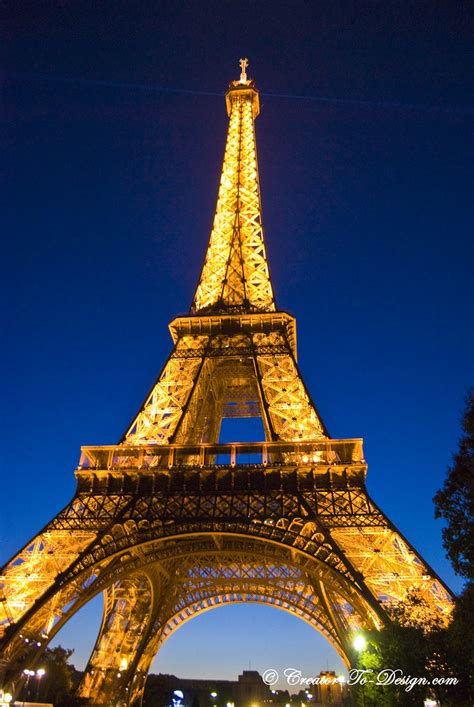 Paris Eiffel Tower Night Paris Tour Eiffel De Nuit Flickr