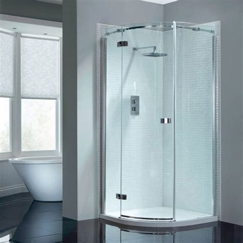 April Prestige2 Frameless Single Door Quadrant Shower Enclosure 900mm X