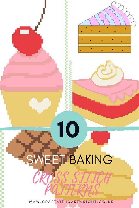 Quote modern cross stitch pattern. 10 Sweet Baking Cross Stitch Patterns | Cross stitch ...