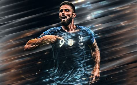 Download Wallpapers Olivier Giroud 4k Portrait French Football