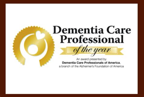 Dementia Professional Of The Year Acorn 27514