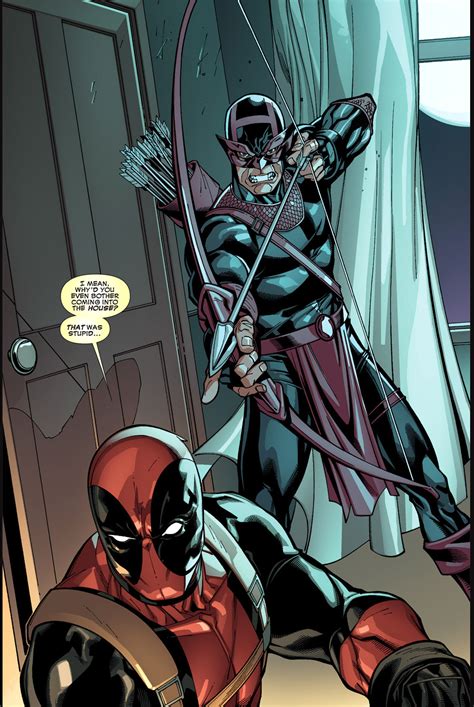 Deadpool Vs Dark Avengers Hawkeye Comicnewbies