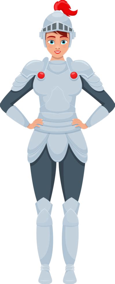 Knight Woman Clipart Design Illustration 9394241 Png