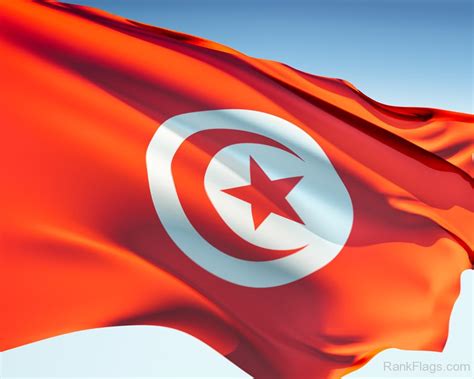 Hier können sie tunesische fahnen günstig online kaufen. Tunisia National Flag - RankFlags.com - Collection of Flags