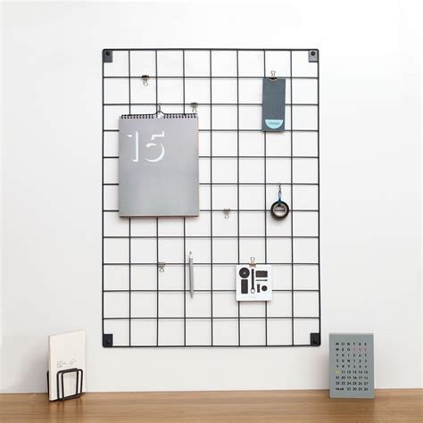 Wire Mesh Memo Board For The Office And Home By Block Magnetic Memo