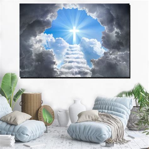 Stairway To Heaven In 2023 Canvas Art Prints Canvas Art Stairway To