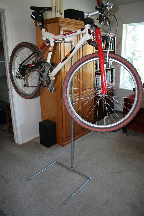 diy bicycle repair stand 9 steps with pictures instructables