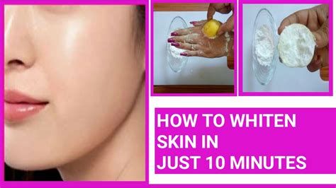 How To Get White Skin In 10 Minutes Miracle Skin Whitening Face Scrub Natural Home Remedies