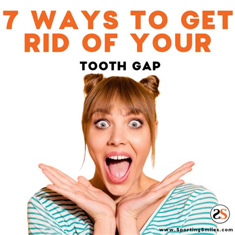Invisalign invisalign braces are great for closing the gaps in your teeth as well as straightening crooked teeth. 7 Ways to Get Rid of Your Tooth Gap - SportingSmiles | Gap ...