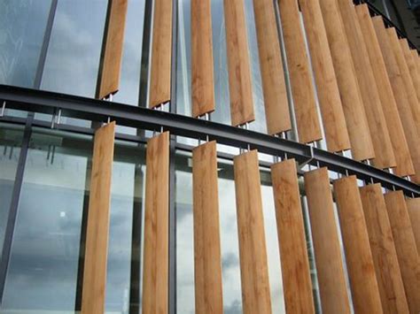 Vincent Timber Picture Gallery Timber Louvres Facade Architecture