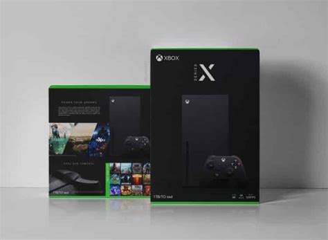 Xbox Series X Comme ça Le Packaging De La Future Console De Microsoft
