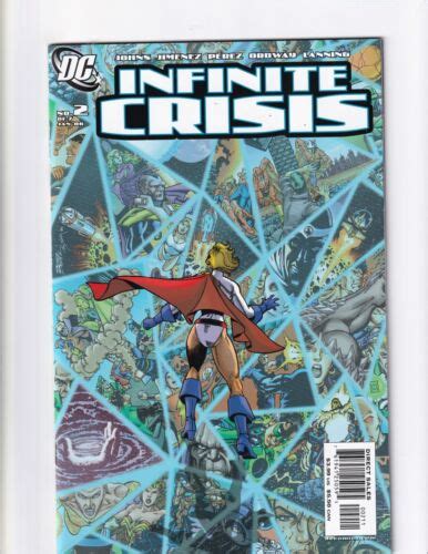 Infinite Crisis 2 Nm B 2006 Dc Comics George Perez Variant Cover Bag