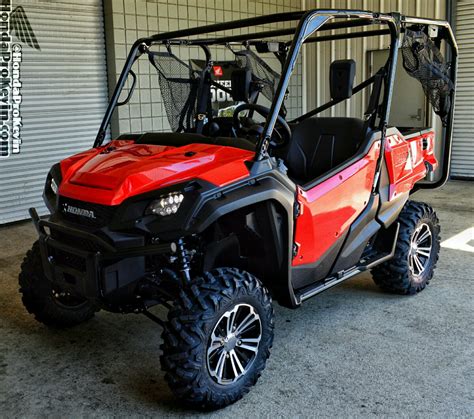 2016 Pioneer 1000 - 5 Drive Review - All New Honda Side by Side ATV ...